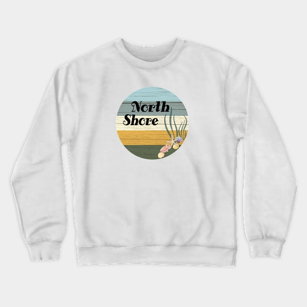 North Shore souvenir travel Crewneck Sweatshirt by artsytee